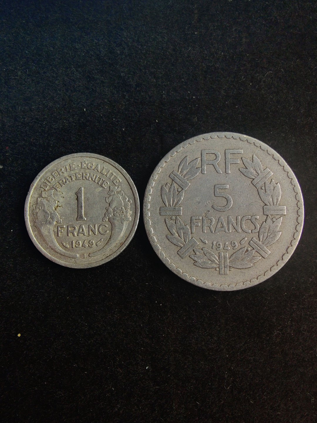 ♥一只鱼（世界钱币第六期） 法国1/5法郎