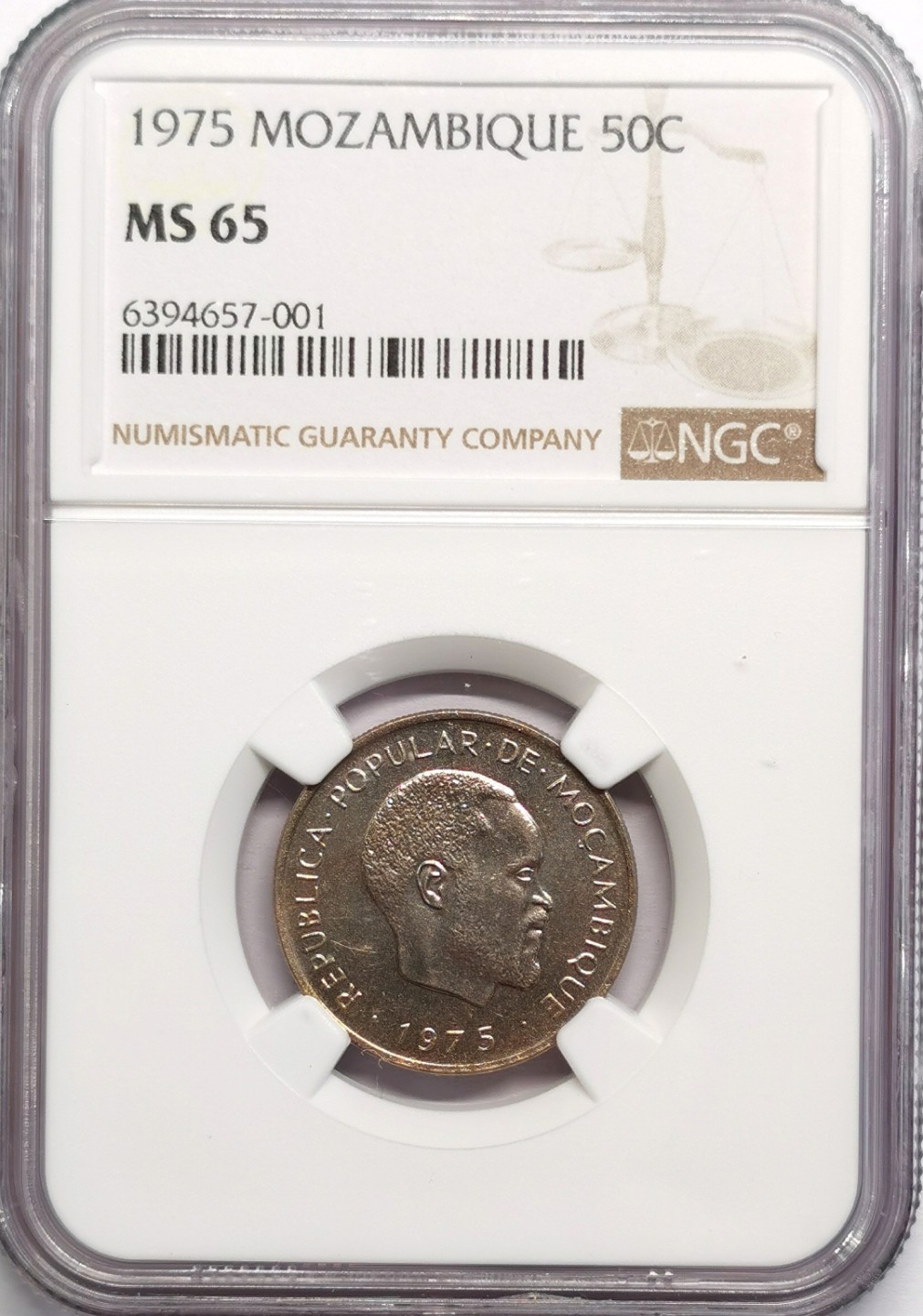 凡希社世界钱币微拍第二百十六期 荐！1975莫桑比克腰果50分NGC-MS65全套难点！