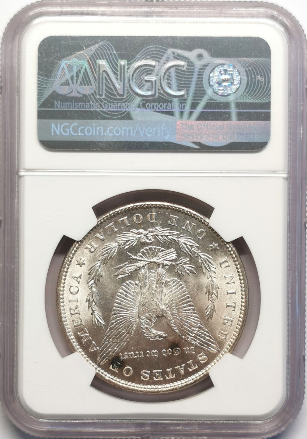 凡希社世界钱币微拍第二百十六期 1887美国摩根Dollar大银NGC-MS64