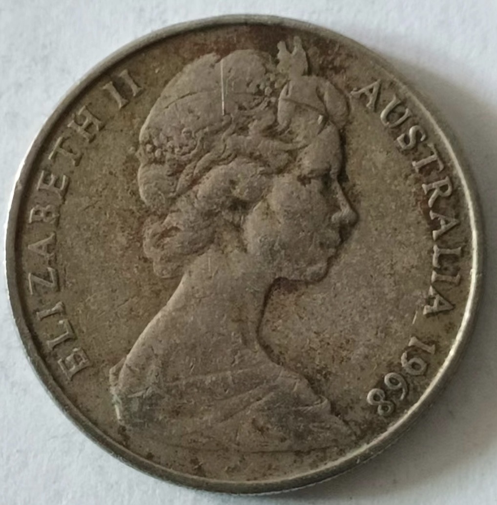 泡泡堂第124期  世界硬币专场（无押金，无佣金，捡漏，全场20包邮，偏远地区除外） 澳洲1968年十分