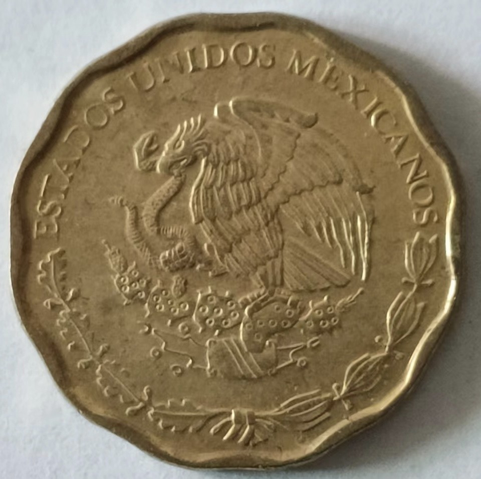 泡泡堂第124期  世界硬币专场（无押金，无佣金，捡漏，全场20包邮，偏远地区除外） 墨西哥50C