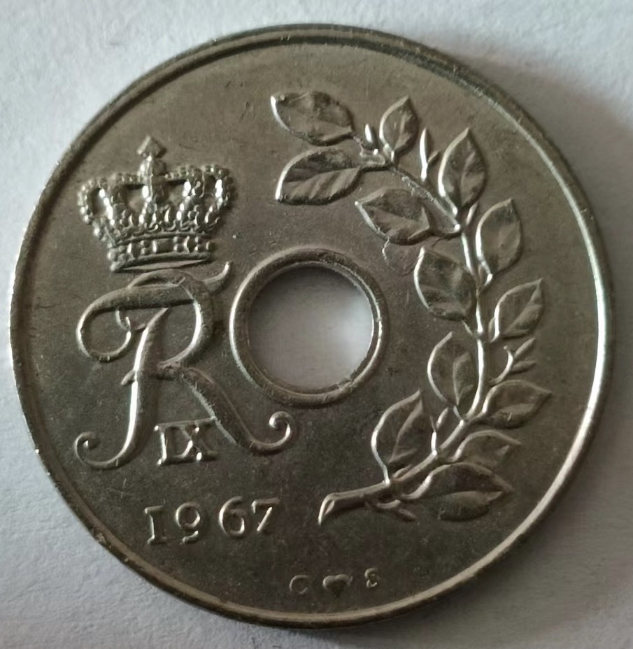 泡泡堂第147期  世界硬币专场（无押金，无佣金，捡漏，全场20包邮，偏远地区除外） 丹麦25欧尔