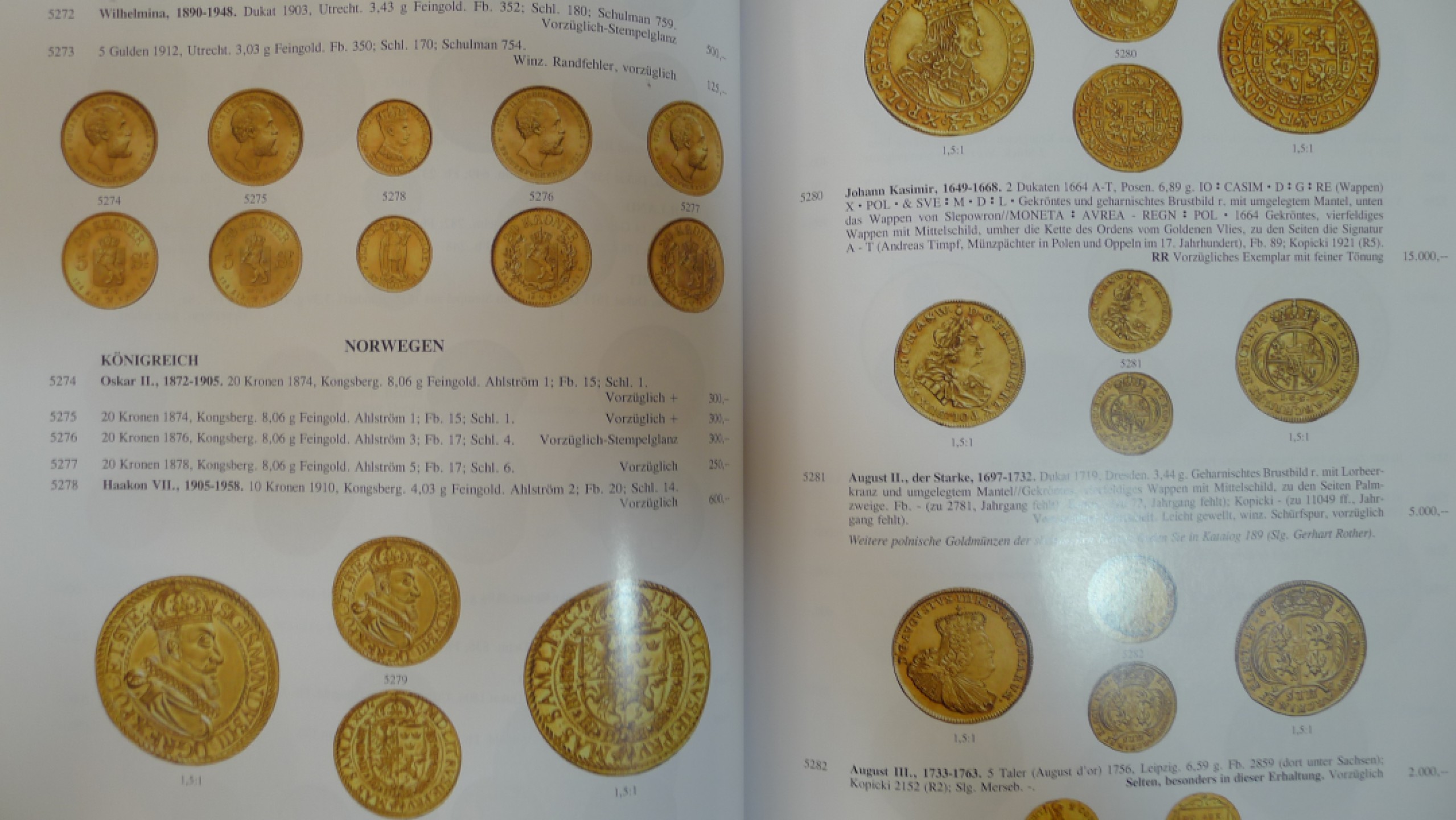 世界钱币章牌书籍专场拍卖第72期 世界金币+1871年后的德国钱币拍卖目录