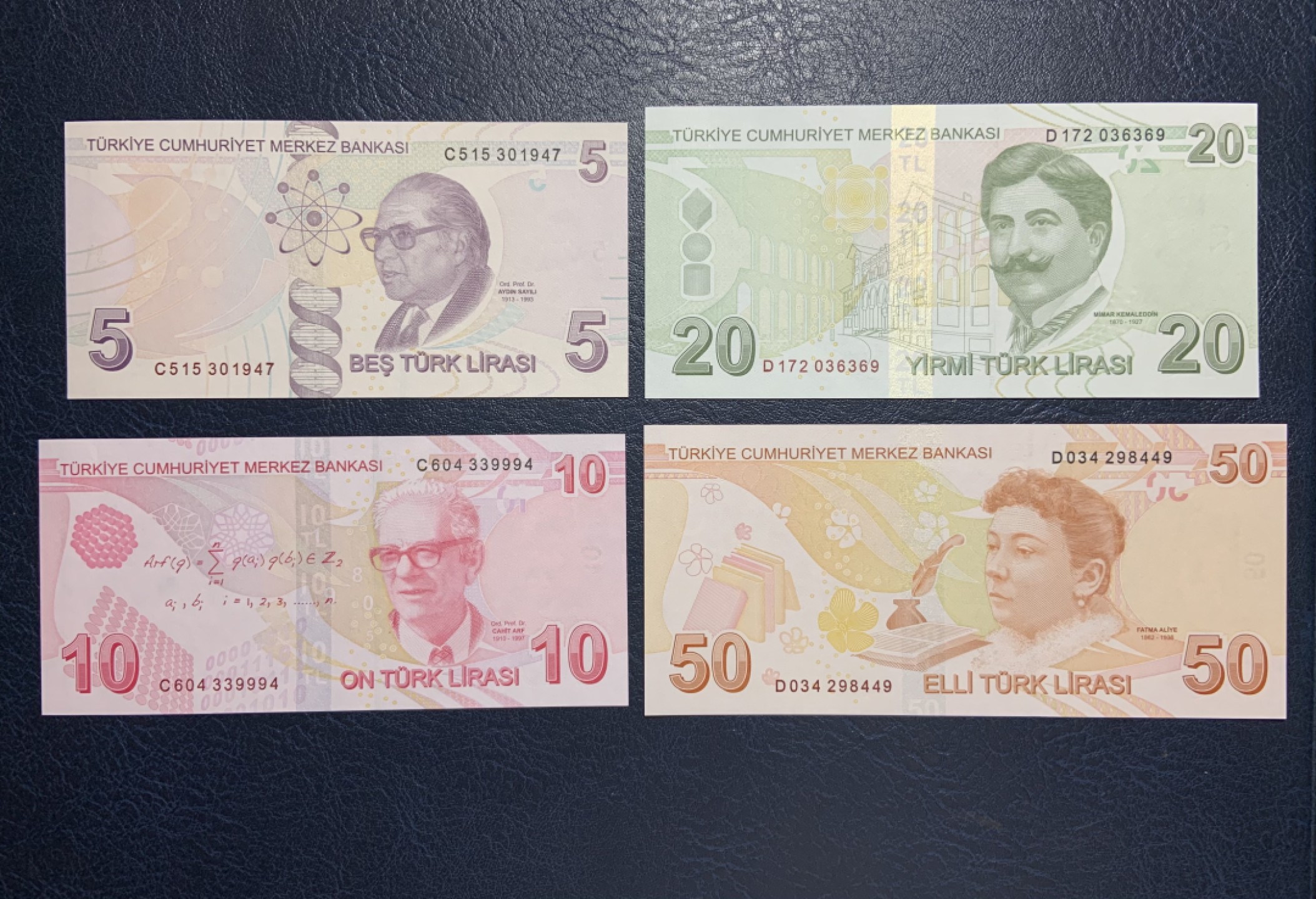 收藏联盟Quantum Auction 第200期拍卖  土耳其2009年5-50里拉小套 品相全新UNC 初版