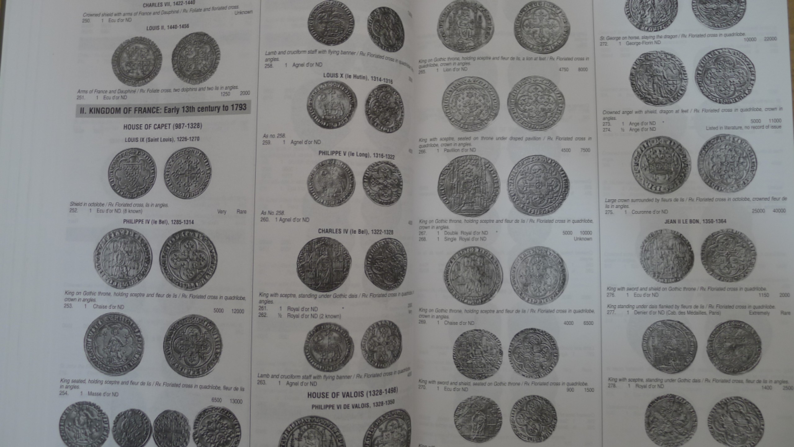 世界钱币章牌书籍专场拍卖第77期 世界金币标准目录 从古代到现代  766页厚