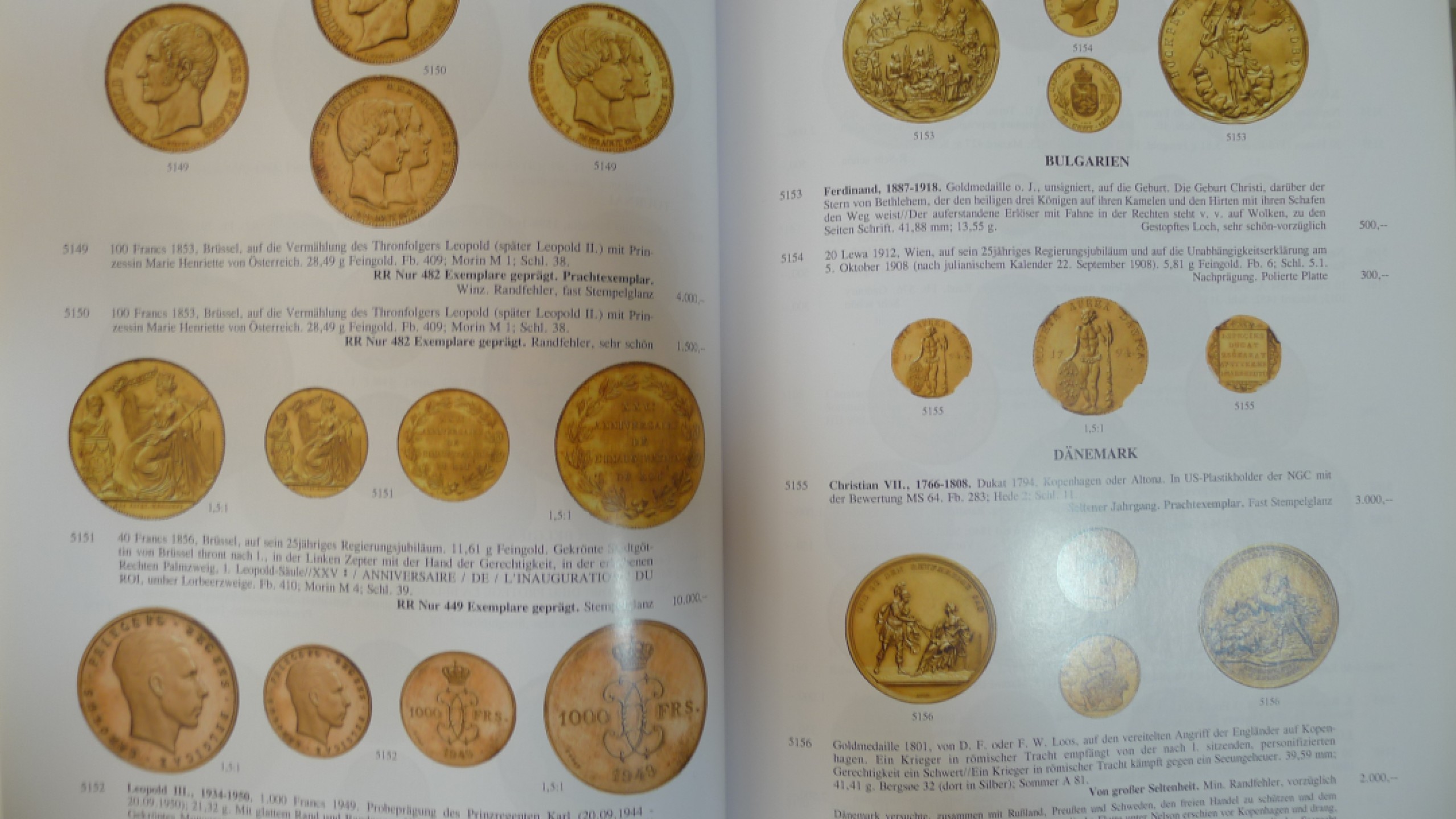 世界钱币章牌书籍专场拍卖第72期 世界金币+1871年后的德国钱币拍卖目录