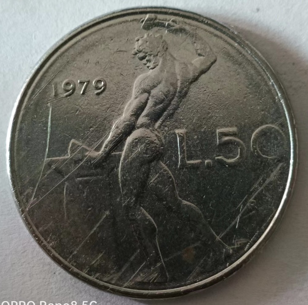 泡泡堂第125期  世界硬币专场（无押金，无佣金，捡漏，全场20包邮，偏远地区除外） 意大利50里拉