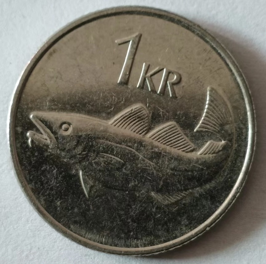 泡泡堂第125期  世界硬币专场（无押金，无佣金，捡漏，全场20包邮，偏远地区除外） 冰岛一克朗