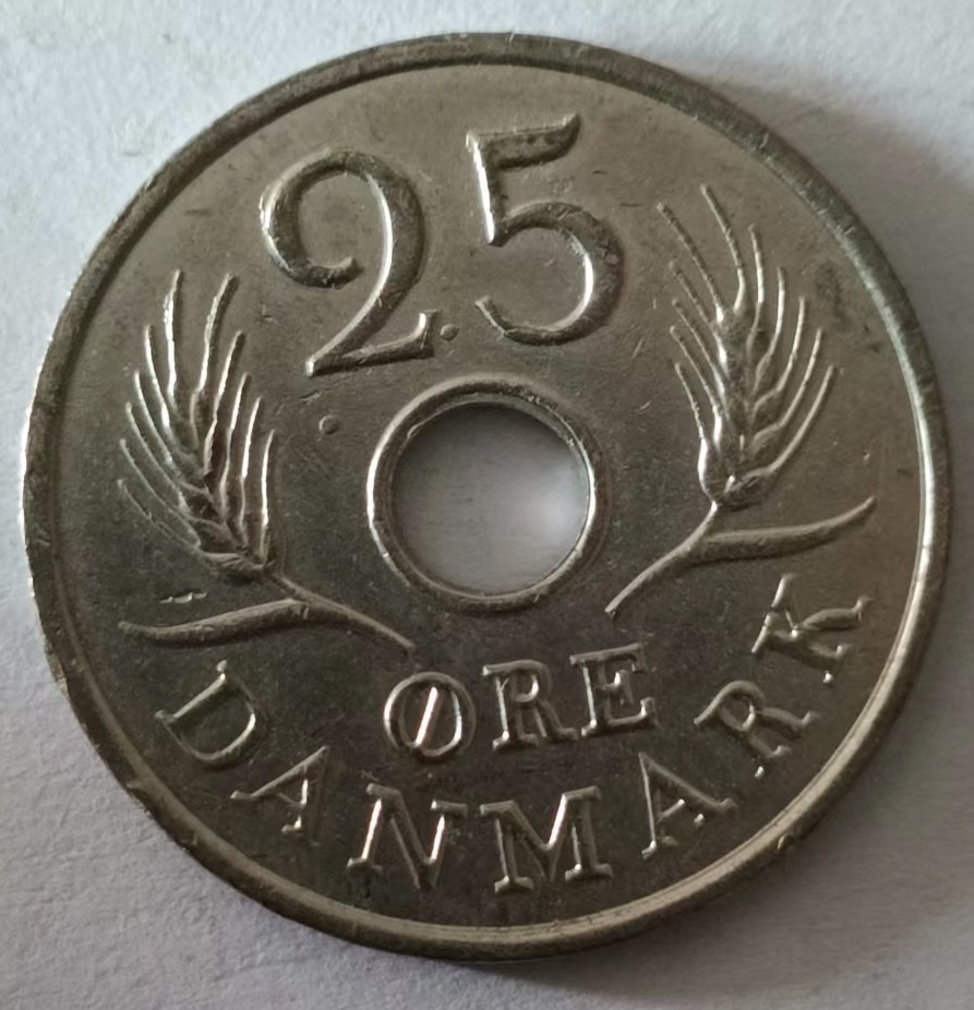 泡泡堂第147期  世界硬币专场（无押金，无佣金，捡漏，全场20包邮，偏远地区除外） 丹麦25欧尔