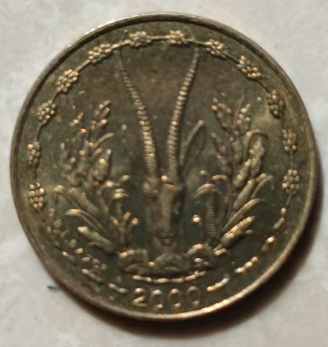 泡泡堂第124期  世界硬币专场（无押金，无佣金，捡漏，全场20包邮，偏远地区除外） 西非五法郎