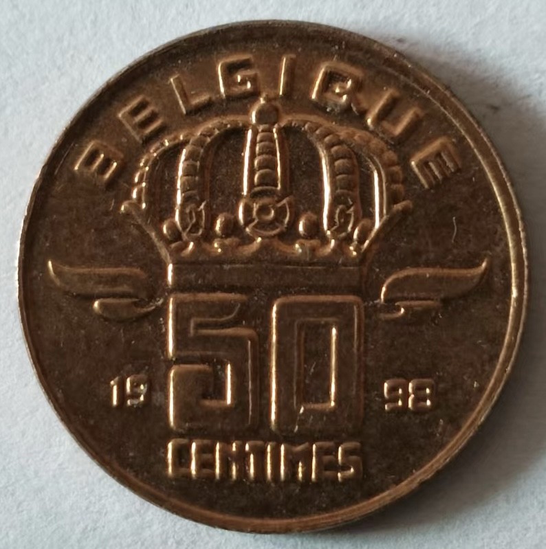 泡泡堂第147期  世界硬币专场（无押金，无佣金，捡漏，全场20包邮，偏远地区除外） 比利时五十分