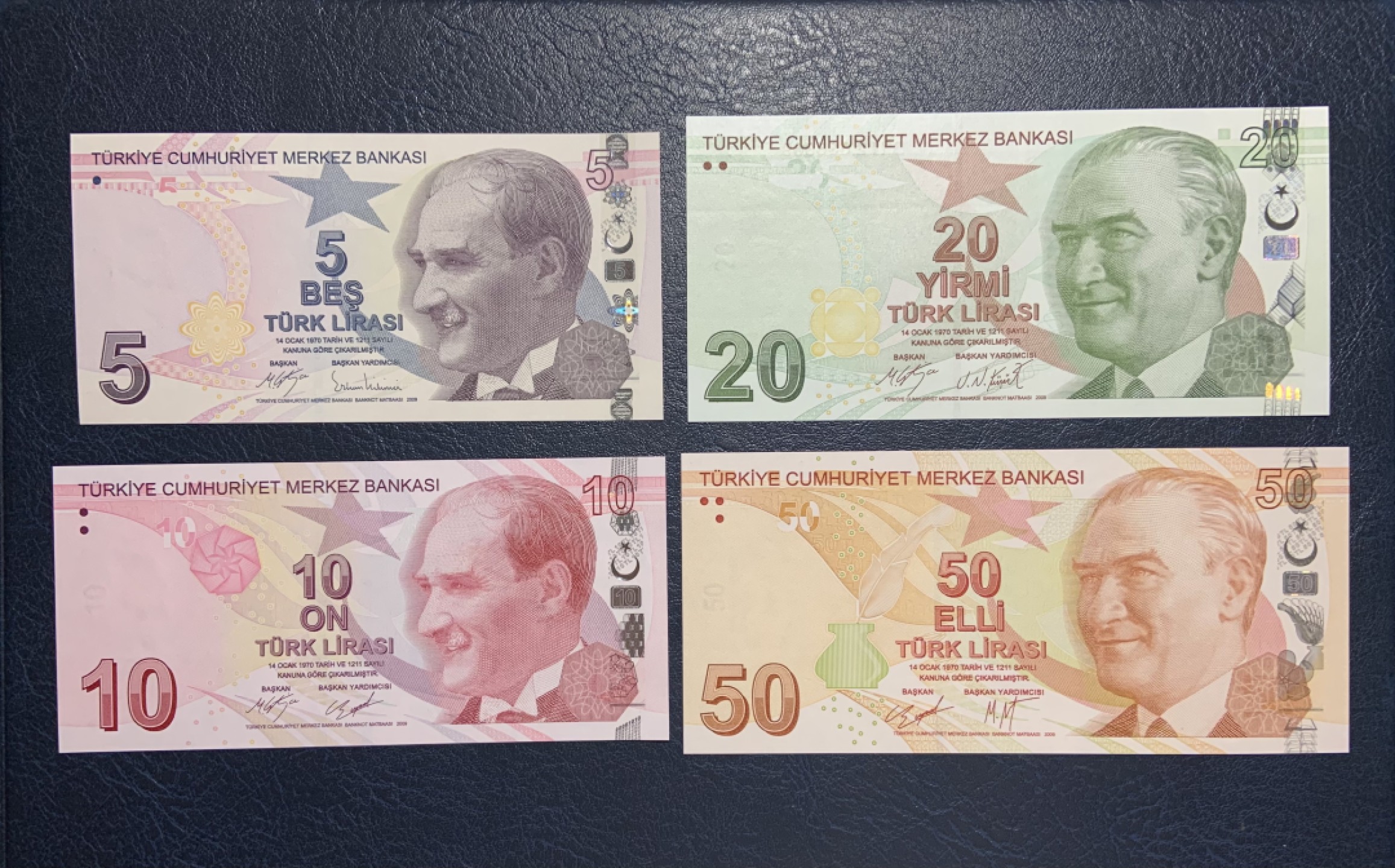 收藏联盟Quantum Auction 第200期拍卖  土耳其2009年5-50里拉小套 品相全新UNC 初版