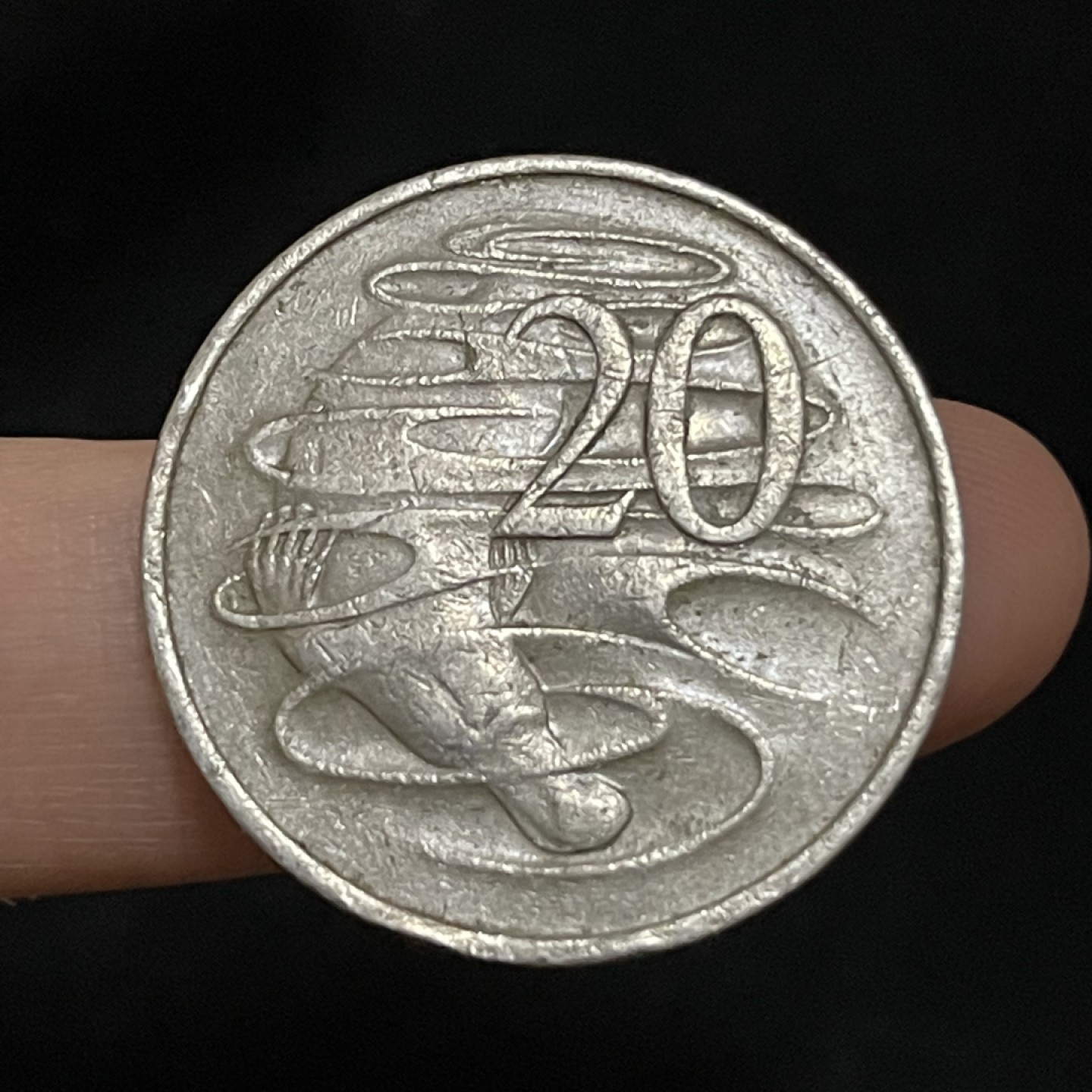 外国硬币0元起拍（14） 澳大利亚20分 伊丽莎白