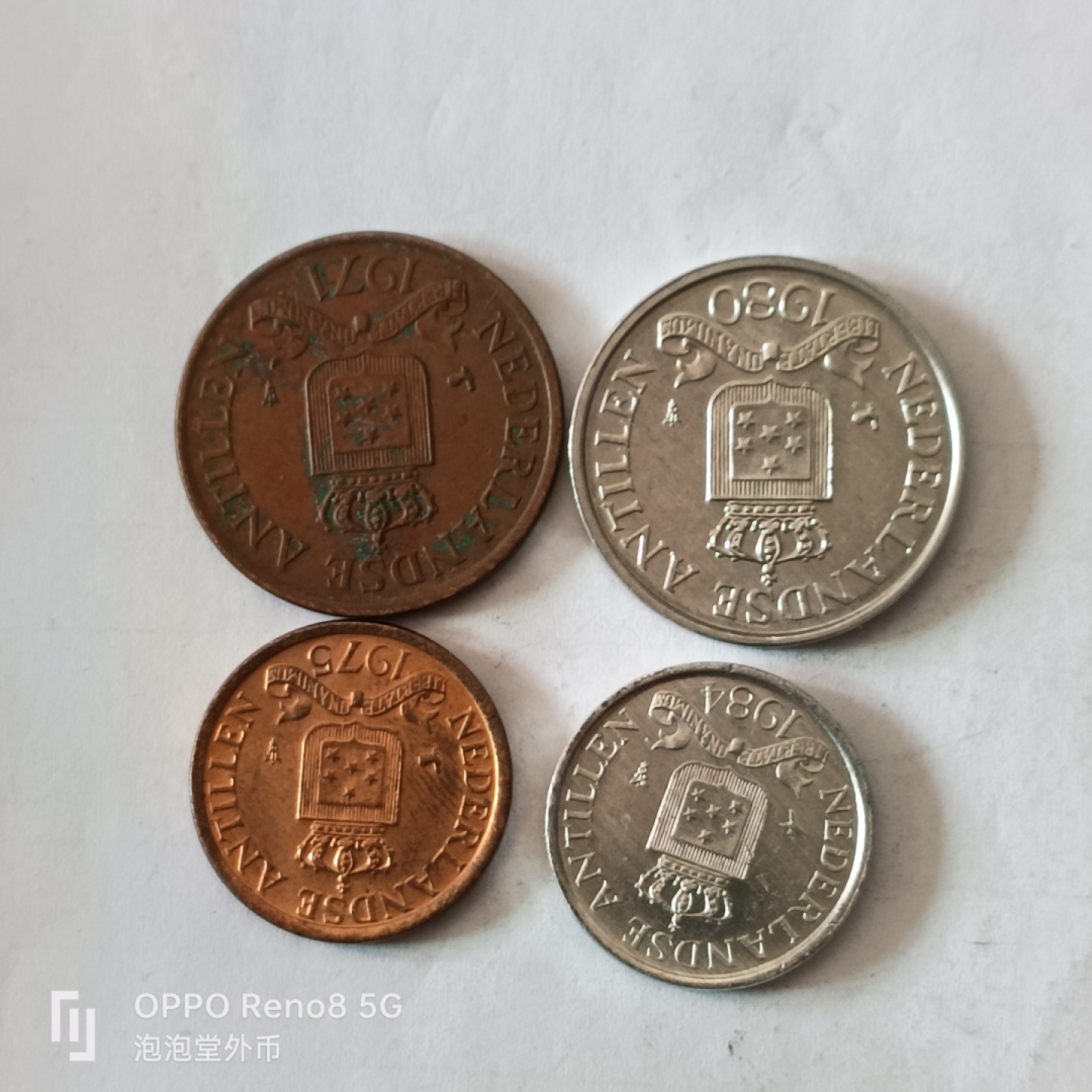 泡泡堂微拍第十幕，零佣金，零押金，满二十元包邮 荷属安德列斯四枚。