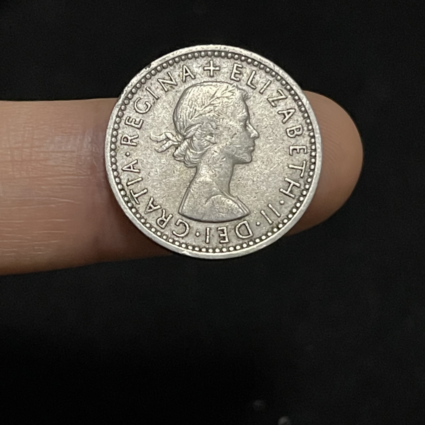 外国硬币0元起拍（14） 1956伊丽莎白6便士
