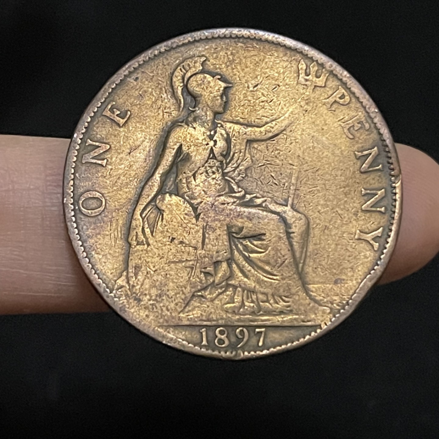 外国硬币0元起拍（14） 1897维多利亚一便士