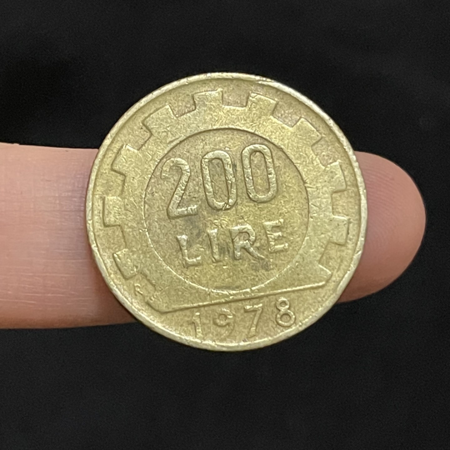 外国硬币0元起拍（14） 意大利200里拉