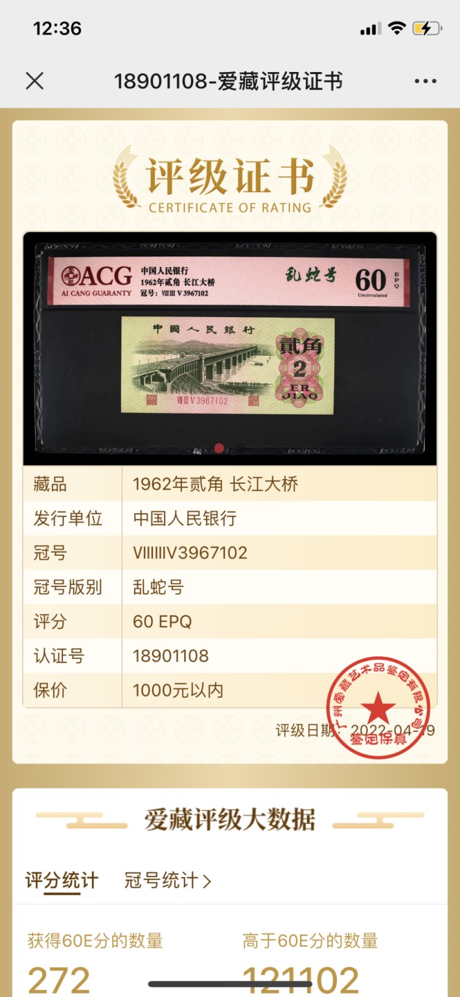 北极狼藏苑社(29)·三版币专场 0073-第三套人民币 ·835-3967102·乱蛇号·长江大桥·爱藏60EPQ