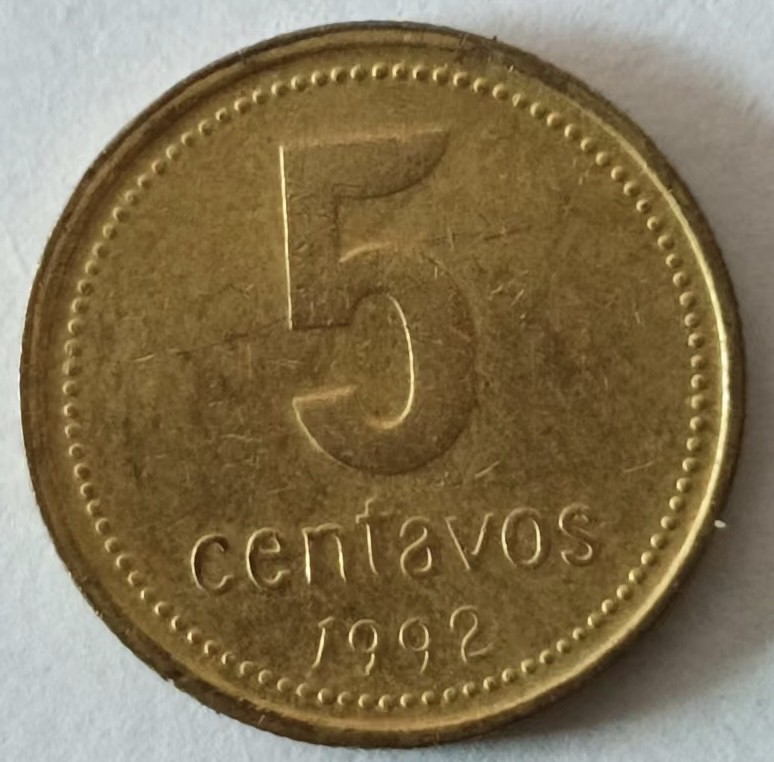 泡泡堂第126期  世界硬币专场（无押金，无佣金，捡漏，全场20包邮，偏远地区除外） 阿根廷五分