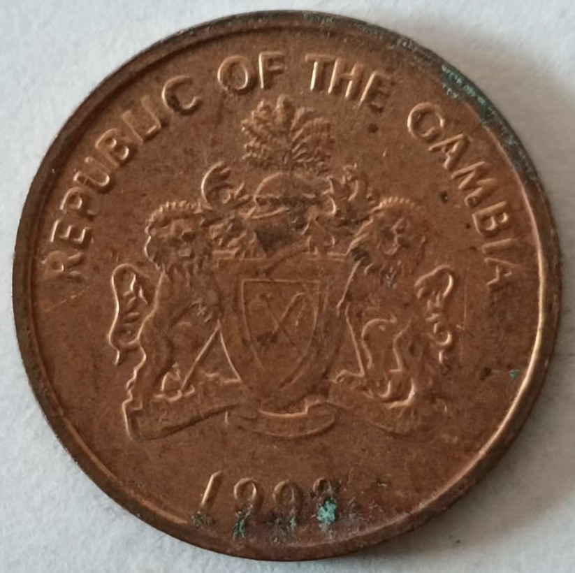 泡泡堂第126期  世界硬币专场（无押金，无佣金，捡漏，全场20包邮，偏远地区除外） 冈比亚一布图