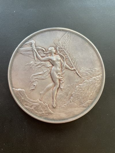 欧洲章牌-拍卖第10场 - A.Dubois～1891年瑞士联邦600周年纪念大银章