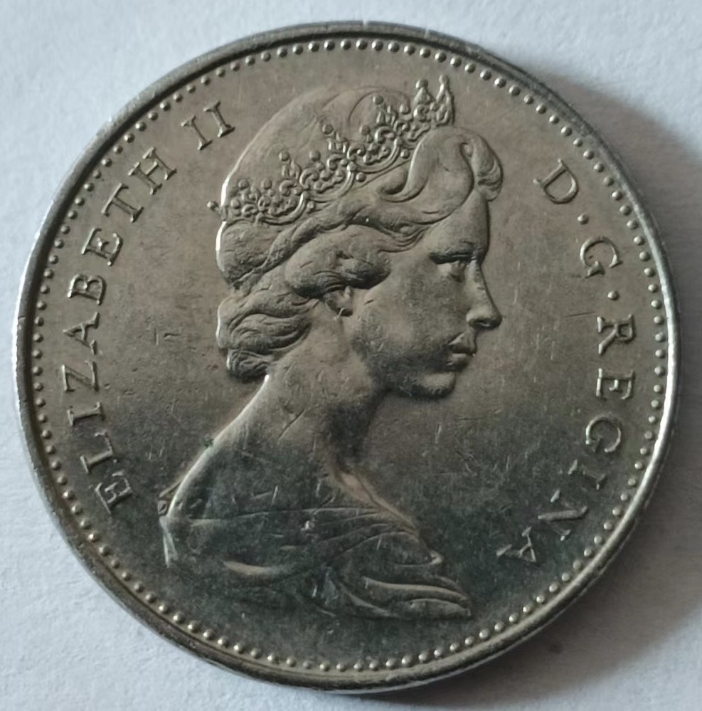 泡泡堂第127期  世界硬币专场（无押金，无佣金，捡漏，全场20包邮，偏远地区除外） 加拿大1975年5分