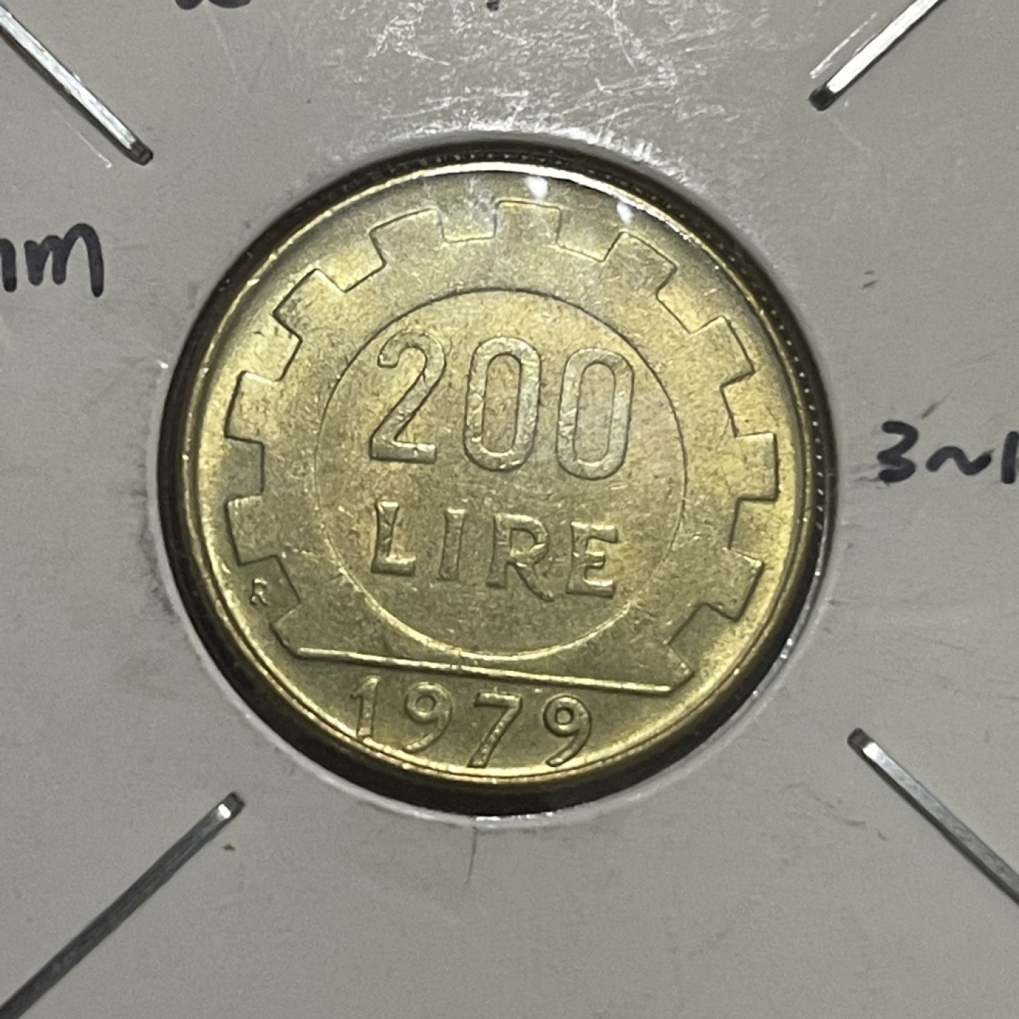 外国硬币0元起拍（15） 意大利200里拉