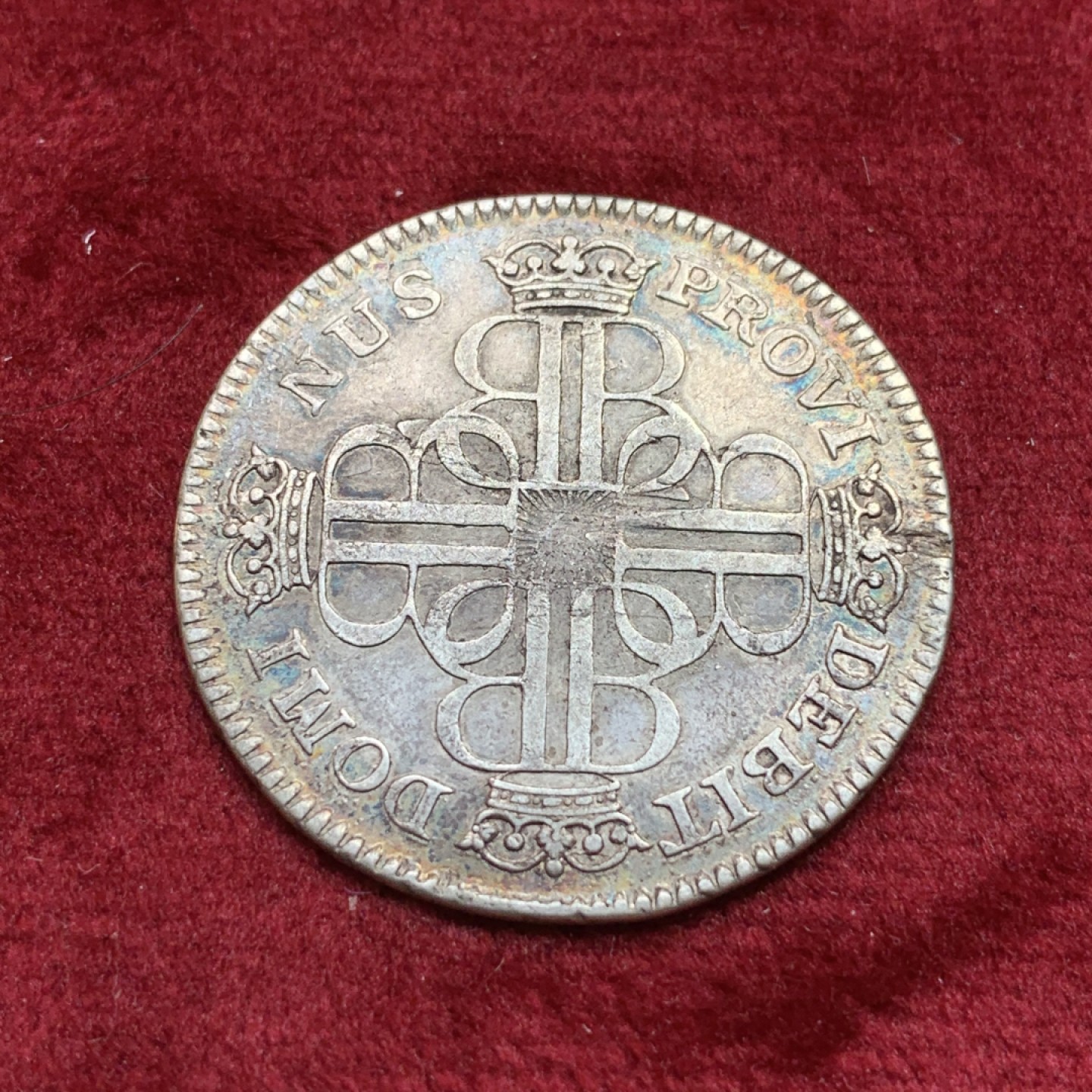 《竞宝斋》第108场-周日，周一 ，周四3场连拍（全场包邮） 1797瑞士伯尔尼四分之一泰勒银币 原味小熊 细节见图