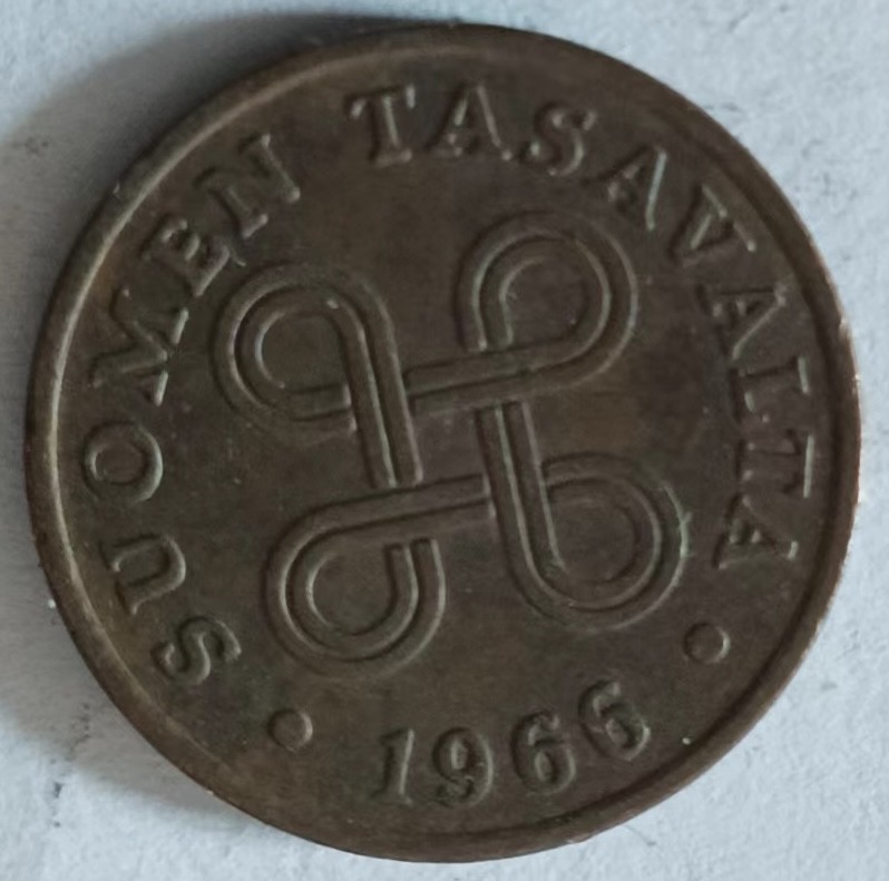 泡泡堂第127期  世界硬币专场（无押金，无佣金，捡漏，全场20包邮，偏远地区除外） 芬兰铜一分