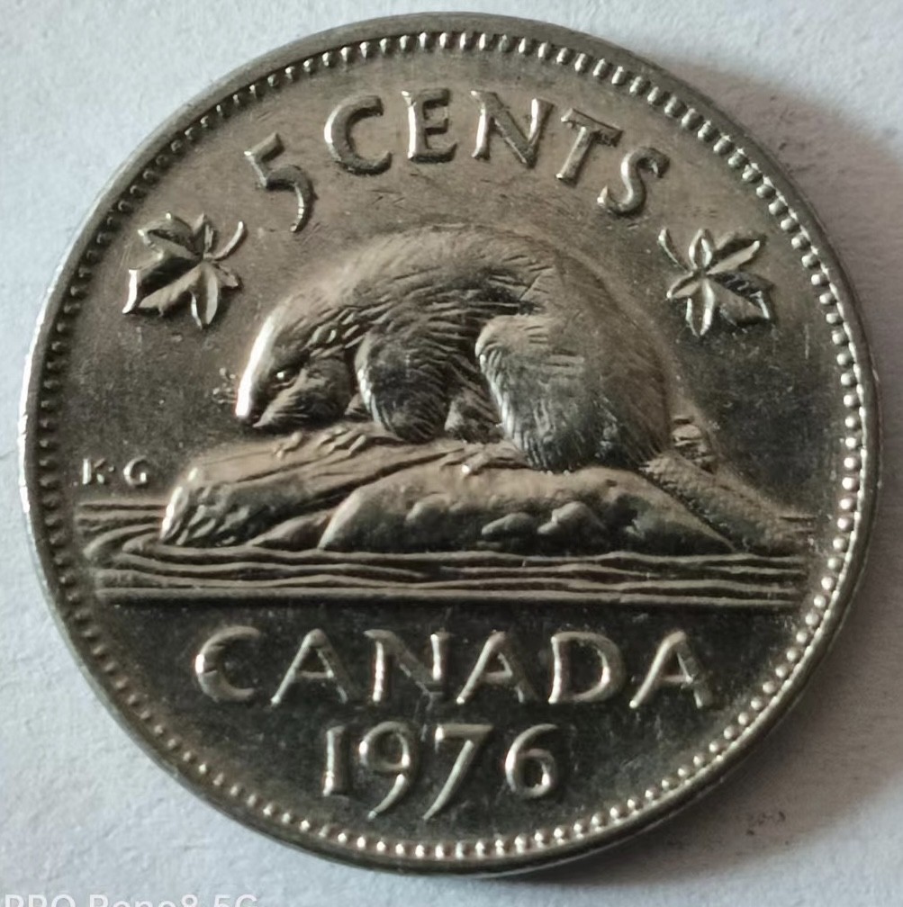 泡泡堂第127期  世界硬币专场（无押金，无佣金，捡漏，全场20包邮，偏远地区除外） 加拿大1974年5分