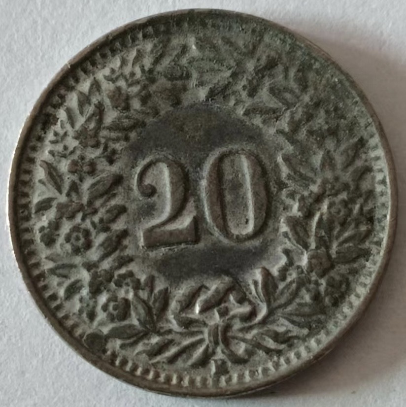 泡泡堂第128期  世界硬币专场（无押金，无佣金，捡漏，全场20包邮，偏远地区除外） 瑞士1960年20分