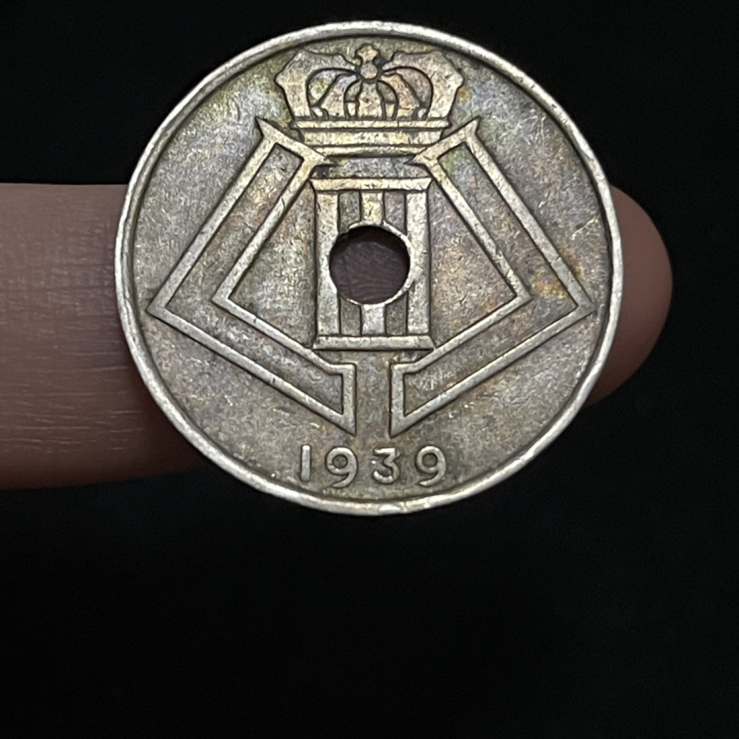 外国硬币0元起拍（17） 1939比利时25分