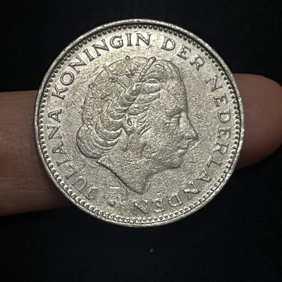 外国硬币0元起拍（16） - 荷兰2.5盾硬币 朱莉安娜
