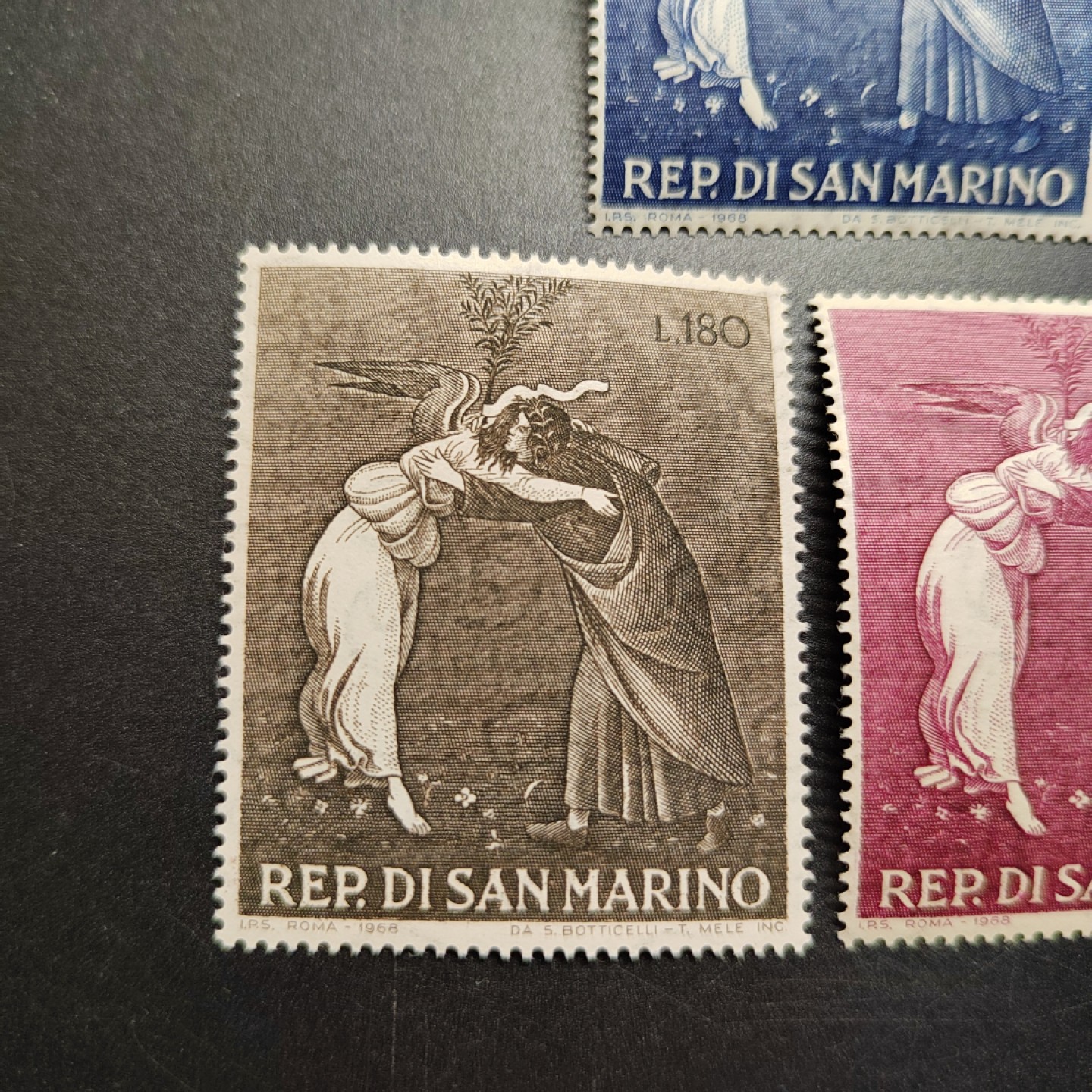 王之爱好～中外邮票 天使的拥抱