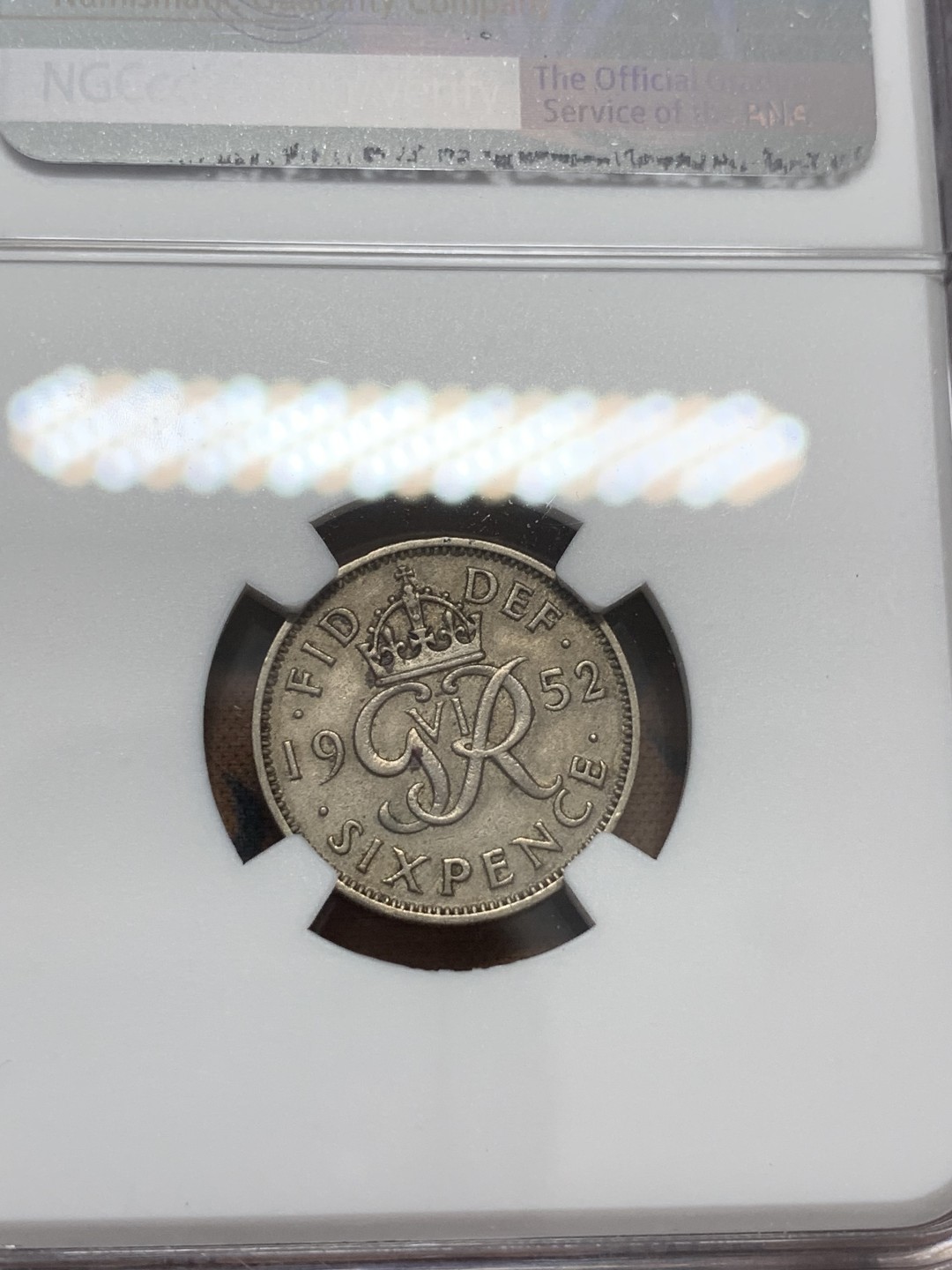 《竞宝斋》第109场-周日，周一 ，周四3场连拍（全场包邮） NGC 乔六辅辅币一组3枚 塞浦路斯4.5皮少见 快评分数被压制了点 上手状态都不错的