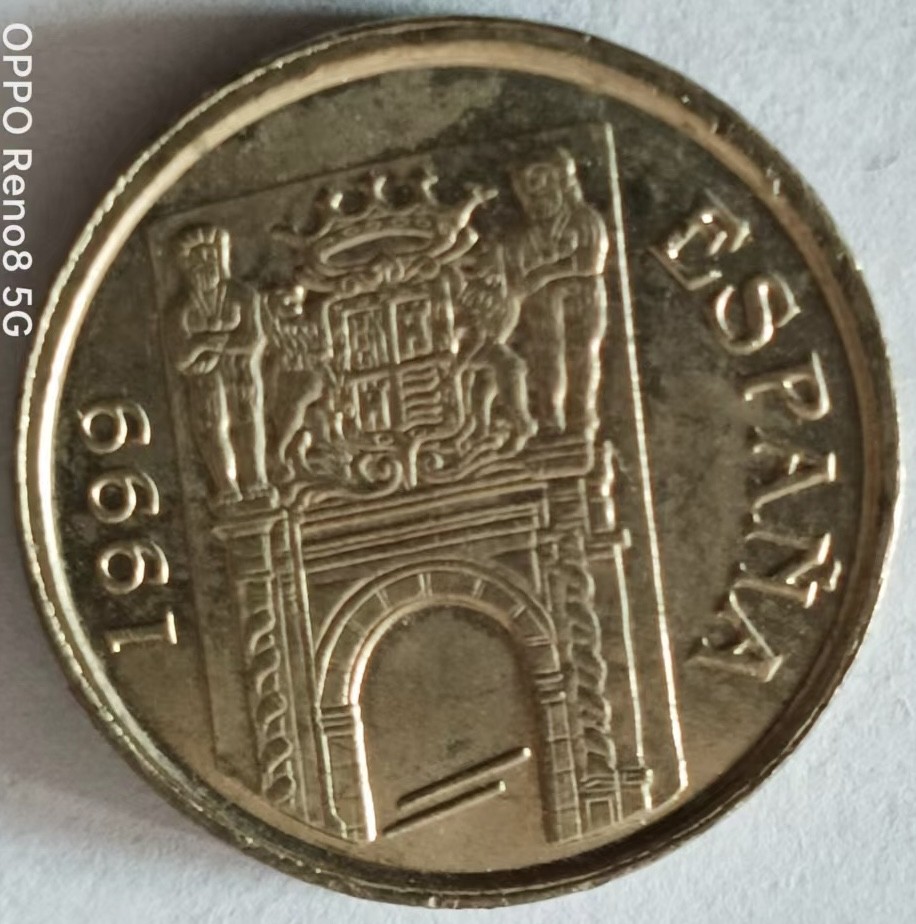 泡泡堂第128期  世界硬币专场（无押金，无佣金，捡漏，全场20包邮，偏远地区除外） 西班牙5P纪念币