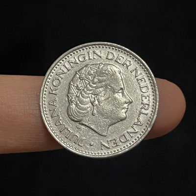 外国硬币0元起拍（16） - 荷兰1盾硬币