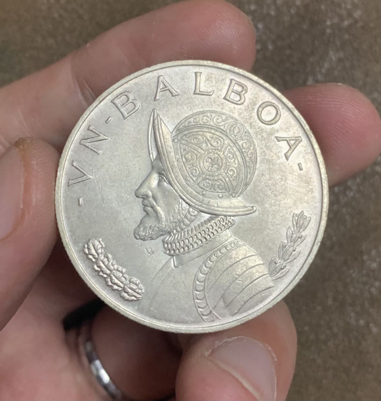 巴拿马 1966年 1巴波亚银币