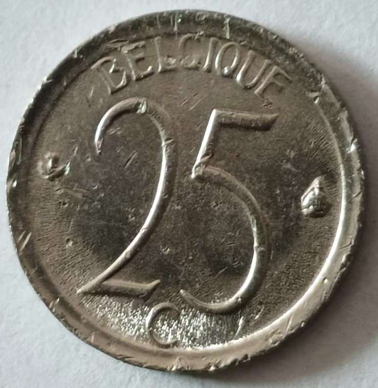 泡泡堂第148期  世界硬币专场（无押金，无佣金，捡漏，全场20包邮，偏远地区除外） 比利时25分