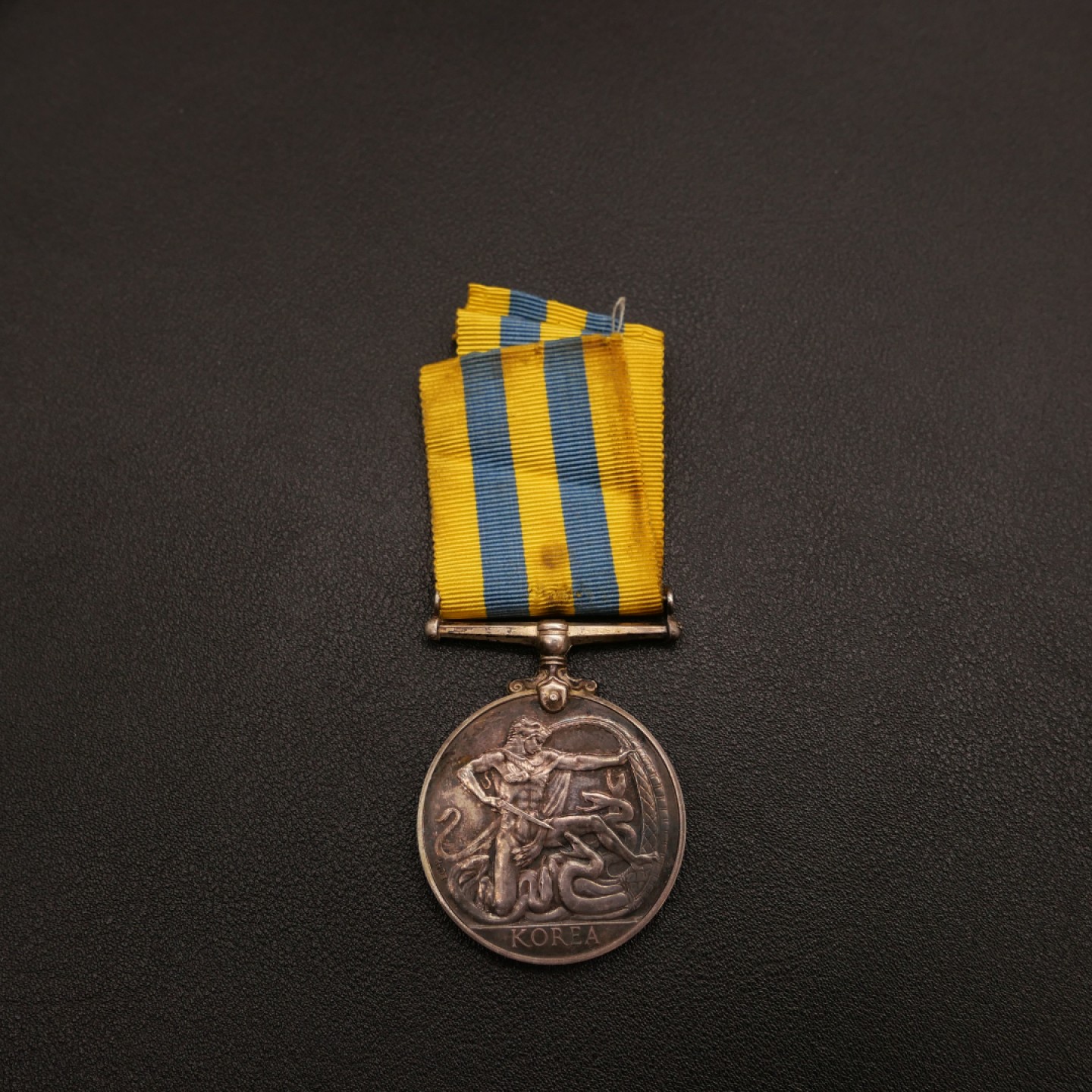 勋章奖章交易所10月29日群拍 银质加拿大版朝鲜战争奖章（授予奥伯格）