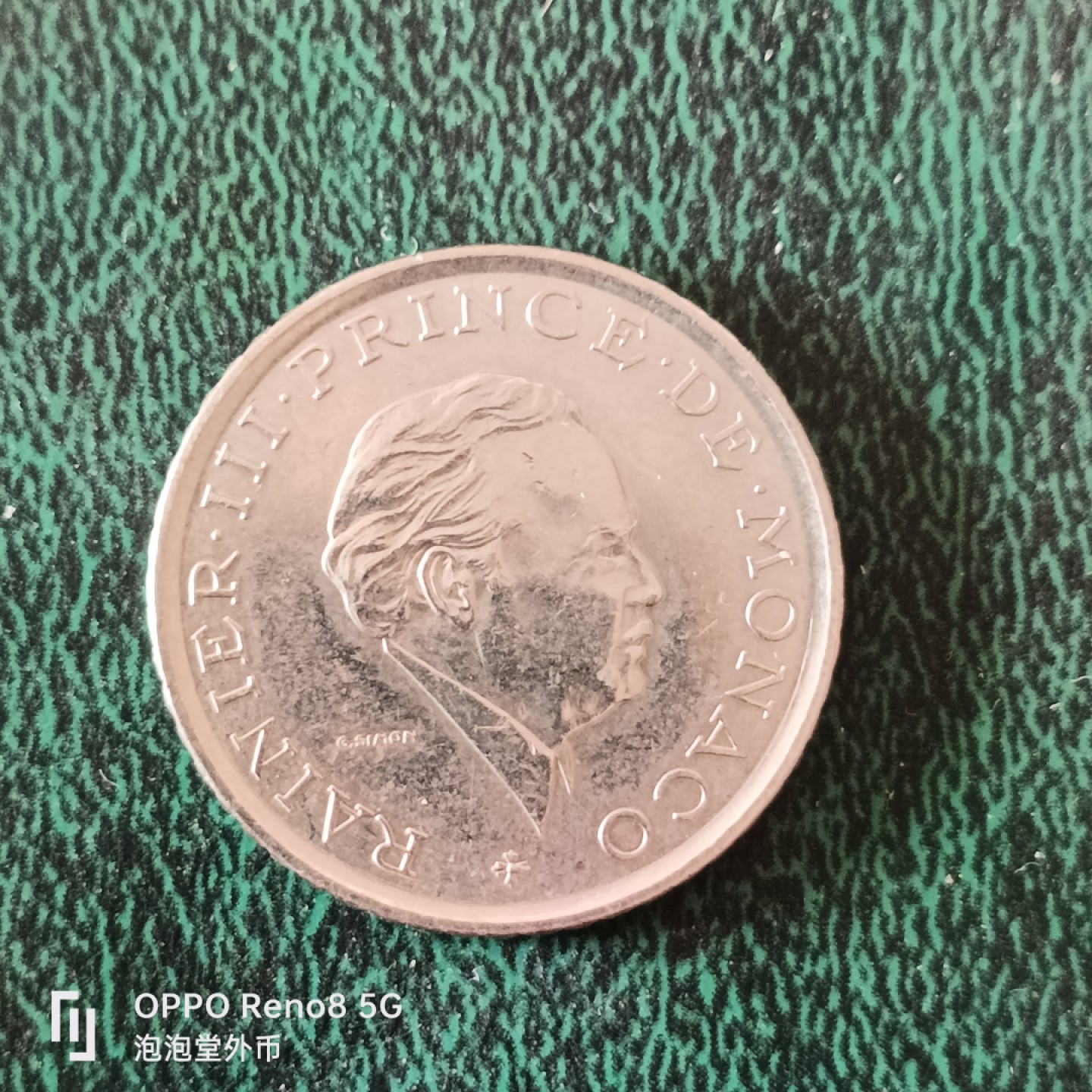 泡泡堂微拍第十二幕，零佣金，零押金，满二十元包邮 超好品摩纳哥二法郎