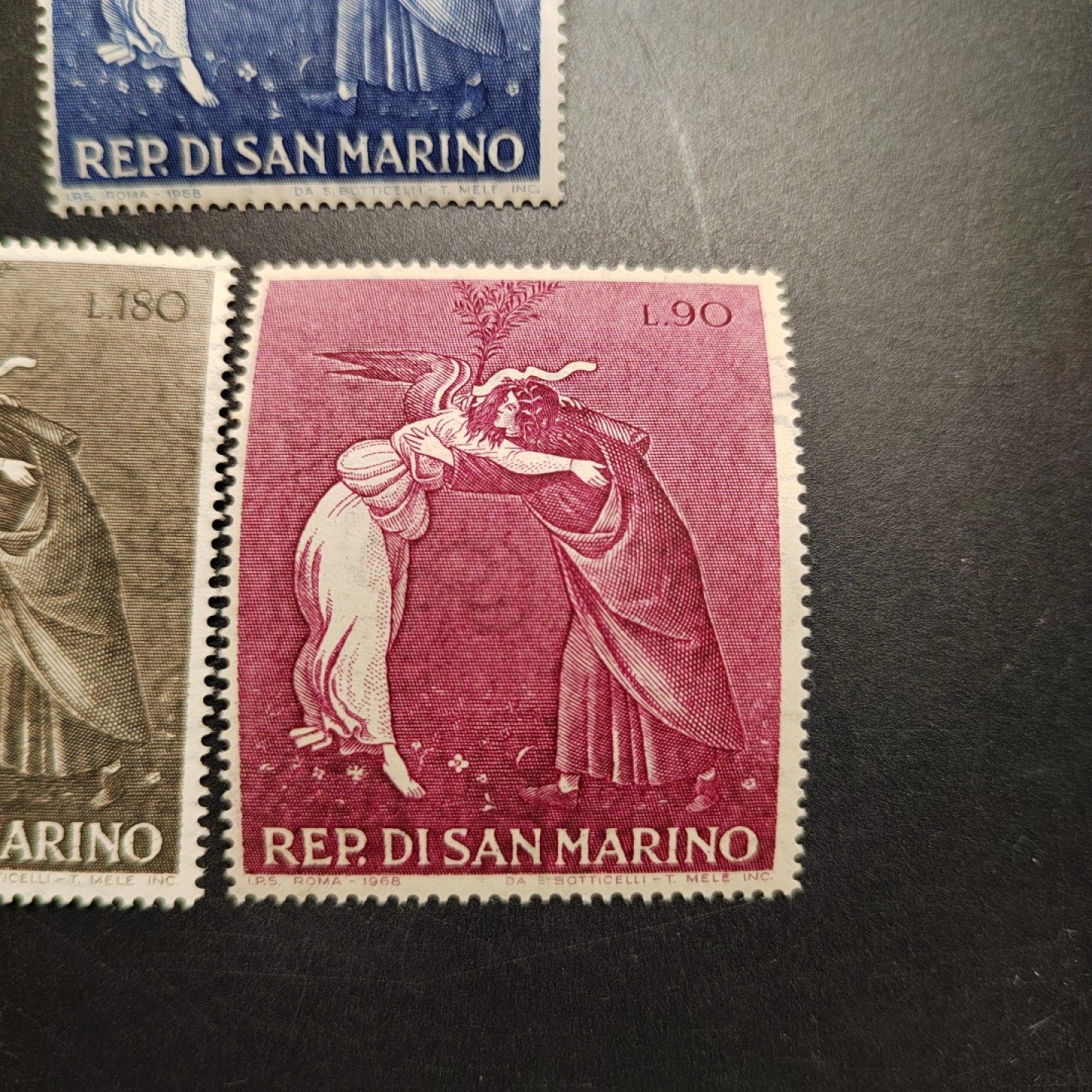 王之爱好～中外邮票 天使的拥抱