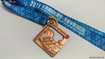 2018北京国际长跑节—北京半程马拉松奖章(奖牌) 实物如图 UNC - 2018北京国际长跑节—北京半程马拉松奖章(奖牌) 实物如图 UNC