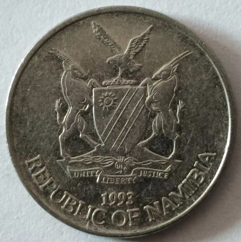 泡泡堂第128期  世界硬币专场（无押金，无佣金，捡漏，全场20包邮，偏远地区除外） 纳米比亚五分