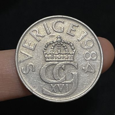 外国硬币0元起拍（17） - 瑞典5克朗