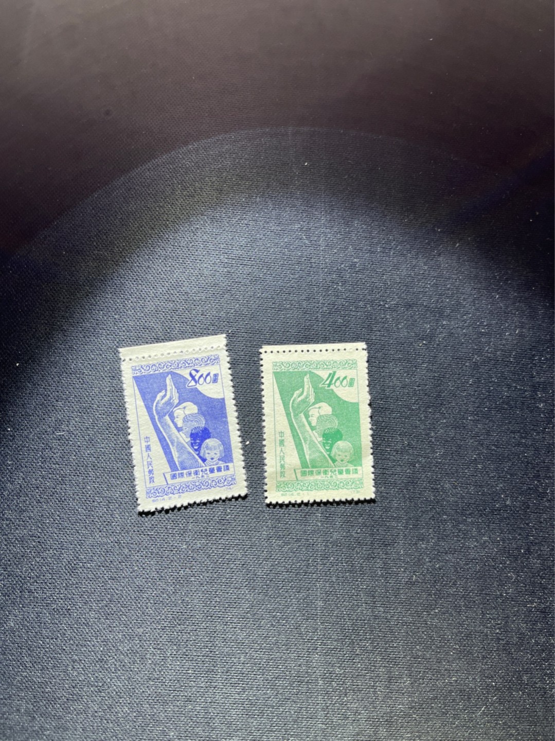 洪涛臻品 精选邮票限时拍卖第六十七期 纪14儿童新全  软折，上品，早期草纸小票纸张薄，大多数都有折痕，注意捡漏，全品可评级（近期成交价见尾图 ）