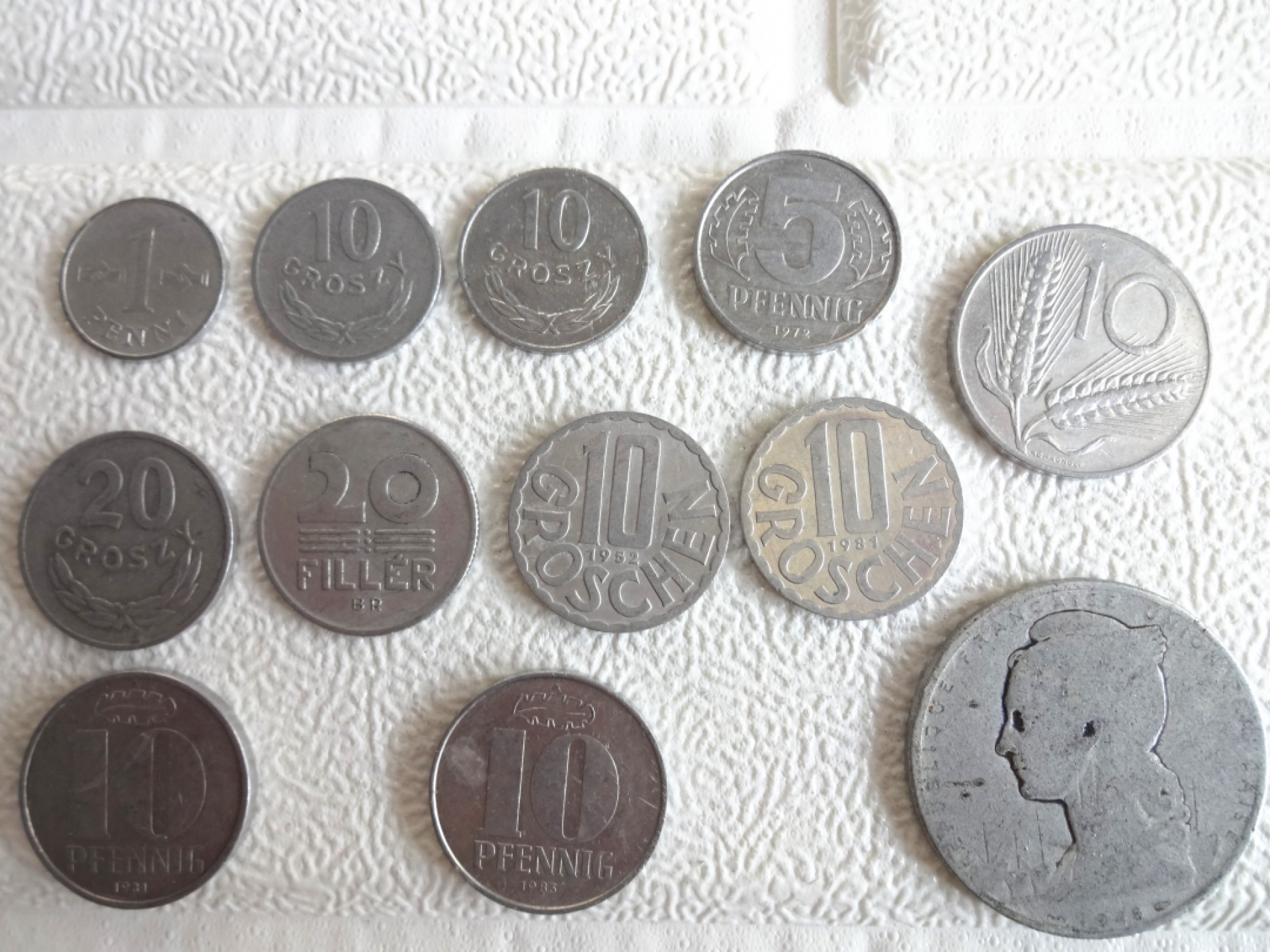 娃娃家-十月、第五场 铝币 No、4第四组-12枚