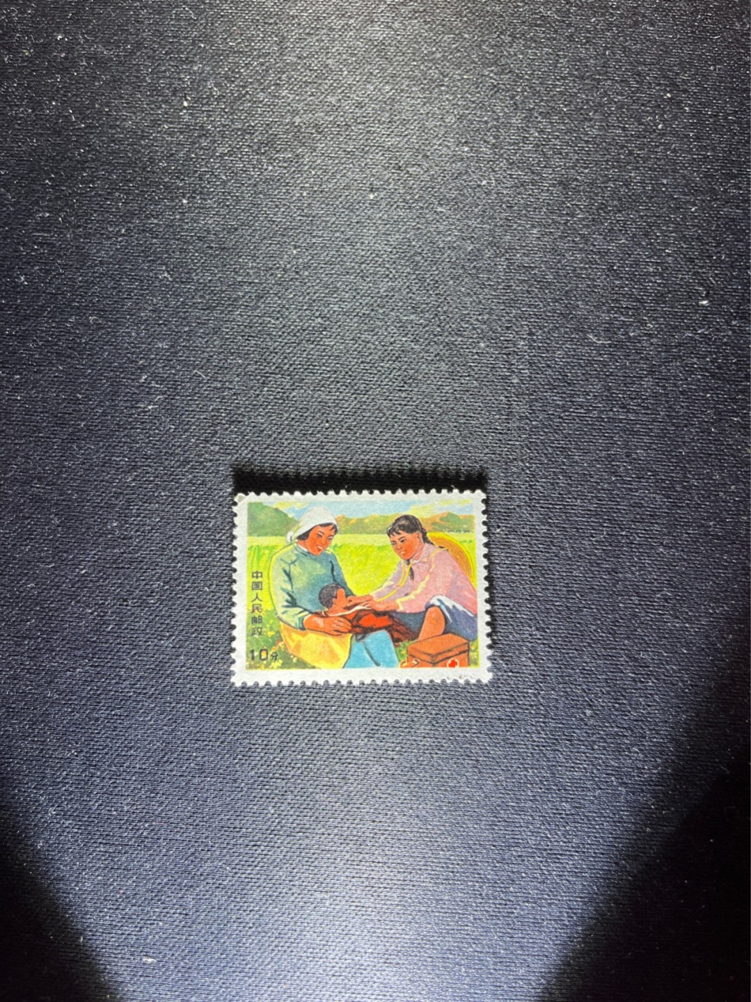 洪涛臻品 精选邮票限时拍卖第六十五期 文17  10分  一枚一组，版撕票，角软折，上品，喜欢不要错过！《ASG评级处于初级阶段，注意建仓便宜的版撕货，未来市场前景不可估量！！！！》