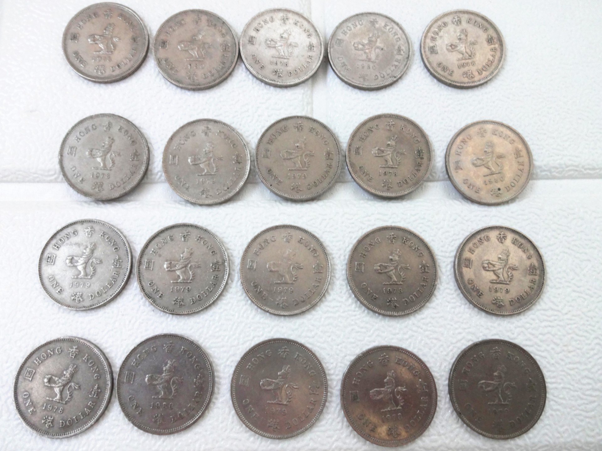 娃娃家-十月、第五场 香港伊丽莎白二世女王花冠头像壹元-20枚起拍