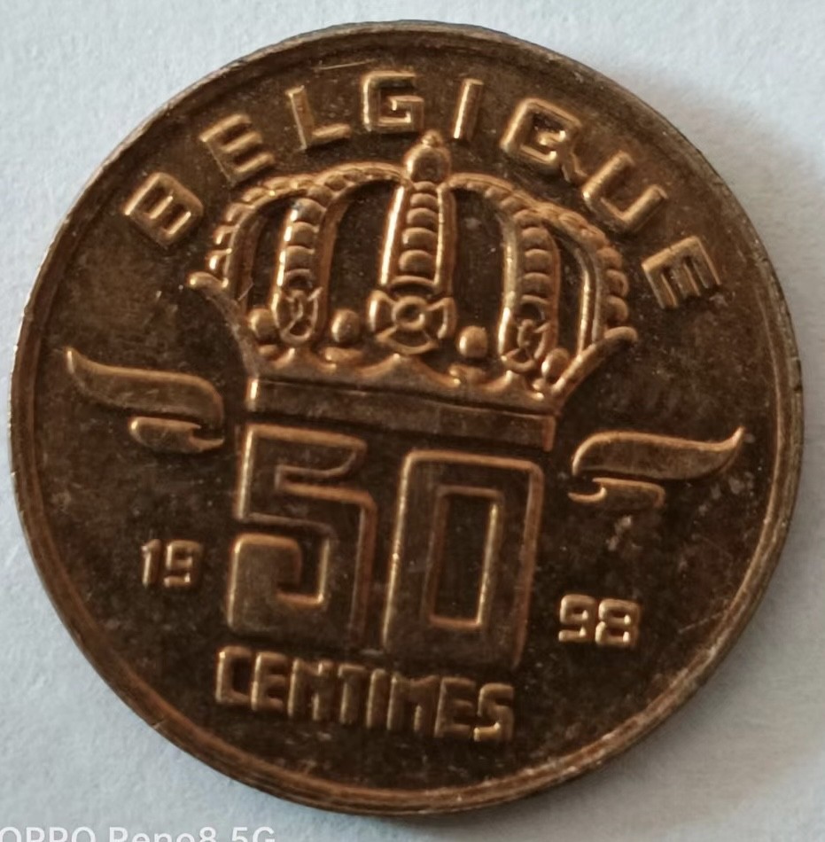 泡泡堂第148期  世界硬币专场（无押金，无佣金，捡漏，全场20包邮，偏远地区除外） 比利时50分